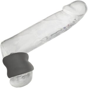 Calexotics - Alpha Anello Allungabile per Scroto Nero