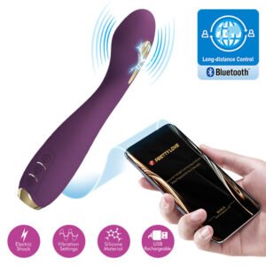 Pretty Love - Hector Vibratore Elettroshock By App Control Viola