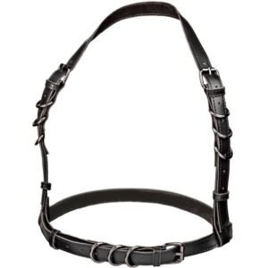 Calexotics - Euphoria Imbracatura con Fibbia Halter Nera