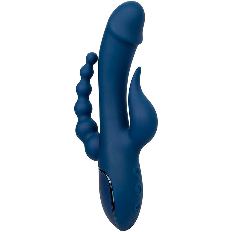 Calexotics - Vibratore Triplo Orgasmo Blu - immagine 3