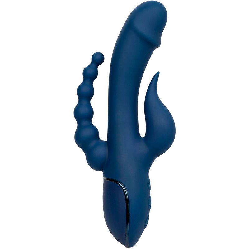 Calexotics - Vibratore Triplo Orgasmo Blu - immagine 4
