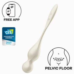 Satisfyer - Love Birds Sfere Kegel Vibranti Bianche