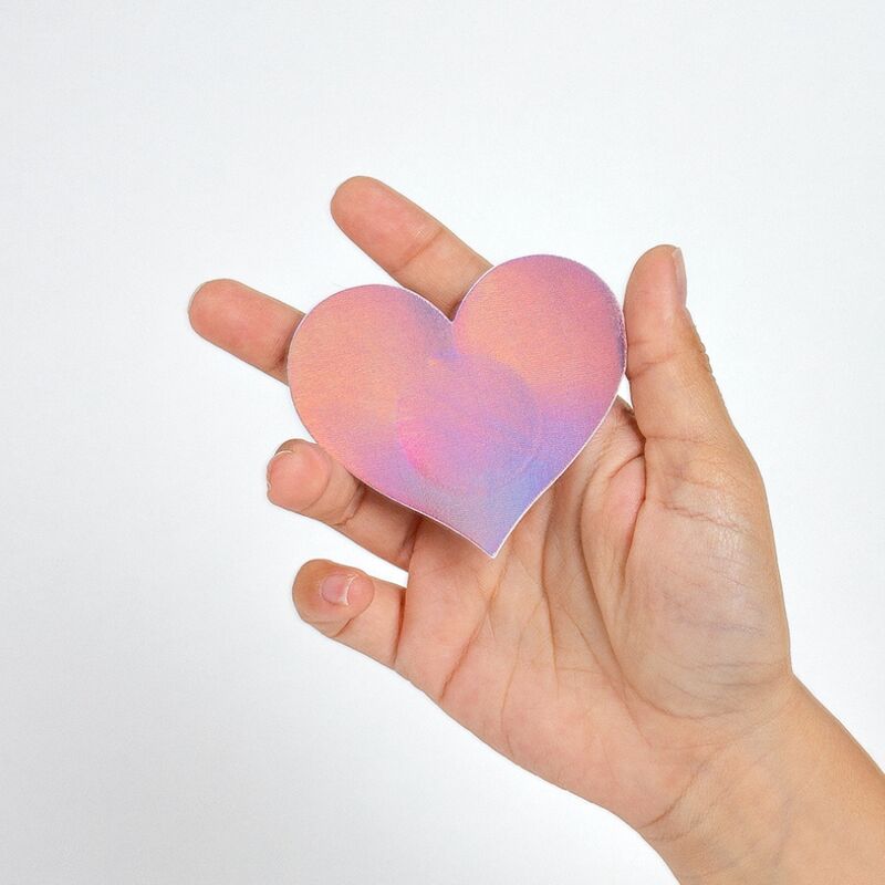 Secret Play - Wow Tette! Copri Capezzoli a Cuore - immagine 4