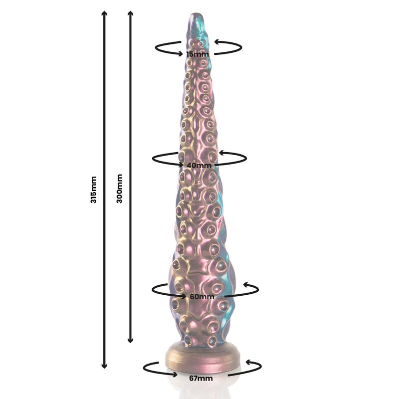 Epic - Dildo con Tentacolo Fine di Caribdi Dimensioni Grandi - immagine 3