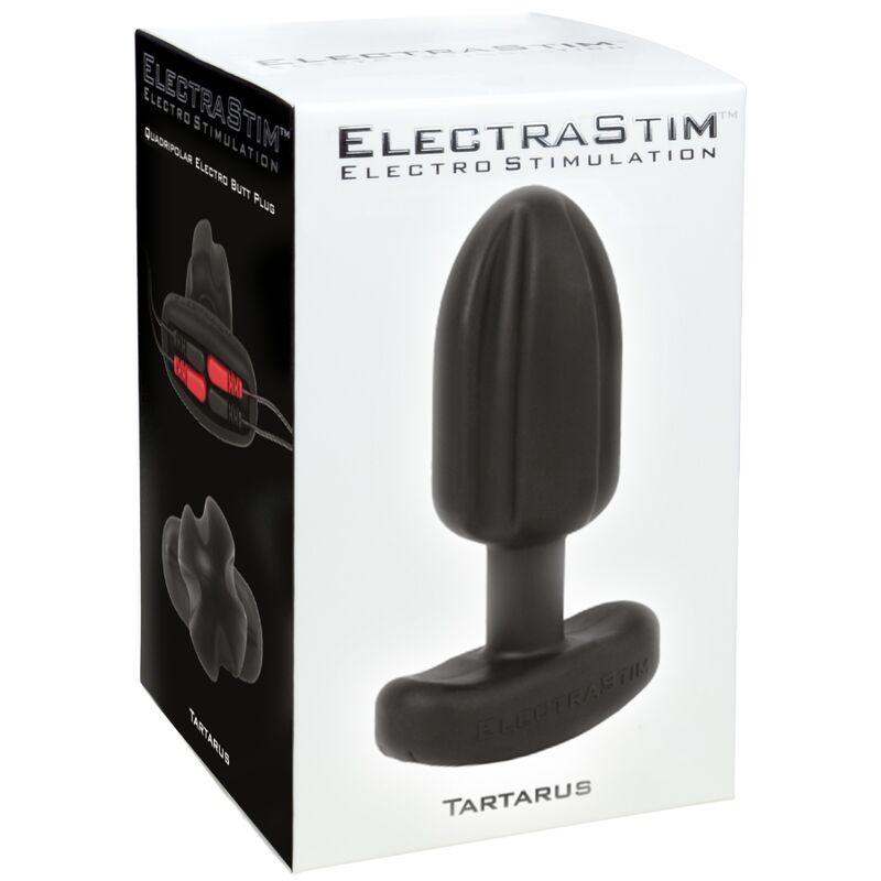 Electrastim - Tartarus Plug Anale Quadripolare in Silicone Nero - immagine 6