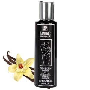 Eros-Art - Olio da Massaggio Tantrico Naturale e Vaniglia Afrodisiaca 100 Ml