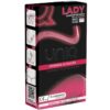 Uniq - Lady Condom Preservativo Femminile Senza Lattice con Cinghia di Leggenda 3 Unità