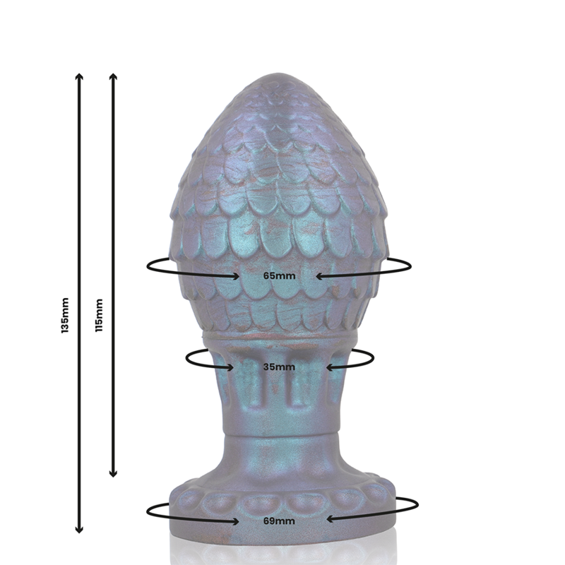 Epic - Vrakos Plug Anale Dragon Egg Taglia L - immagine 3