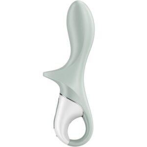 Satisfyer - Air Pump Booty 3 Vibratore Anale Gonfiabile Grigio Verde