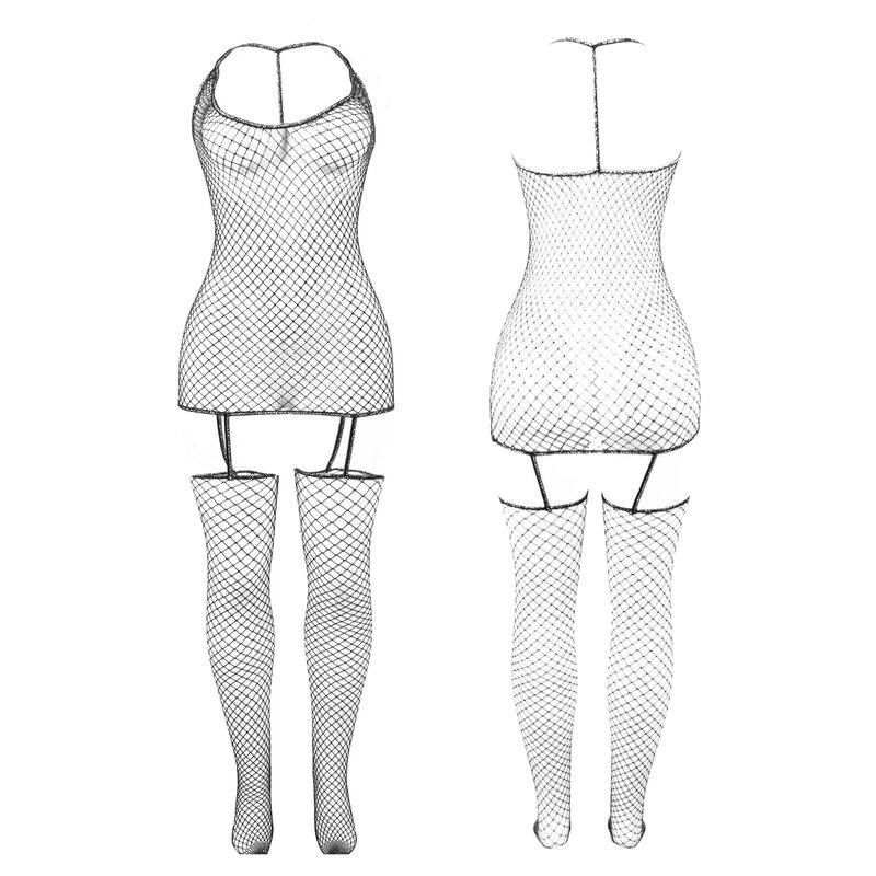 Subblime - 951955 Bodystocking a Rete Lucido Taglia Unica - immagine 4