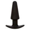 Calexotics - Rock Bottom Tappo Anale Conico 10 Vibrazioni Silicone Nero