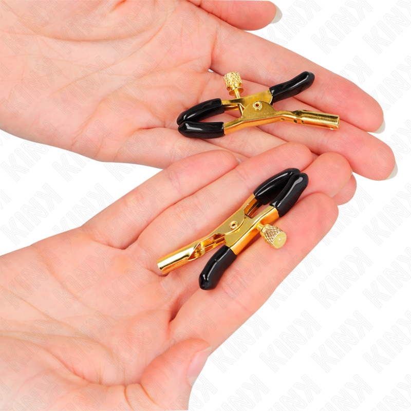 Kink - Pinze per Capezzoli Oro 6 Cm - immagine 3