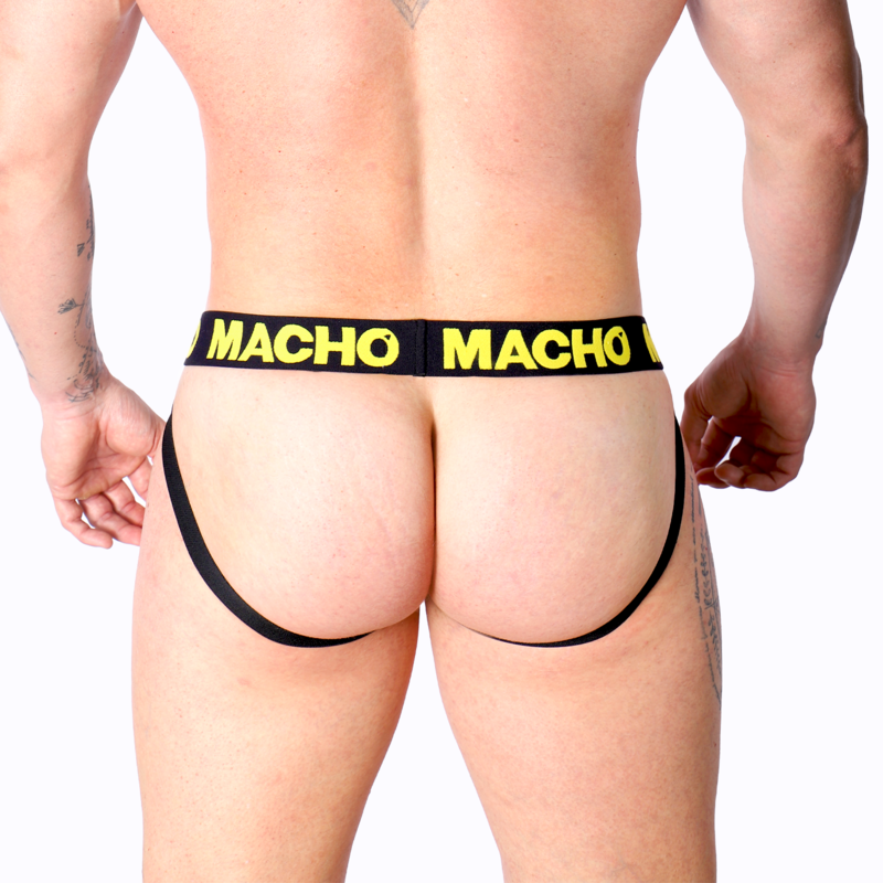 Macho - Mx25a Jock Lycra Giallo - immagine 4
