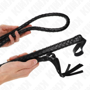 Kink - Frusta Serpente Lunga Nera 210 Cm