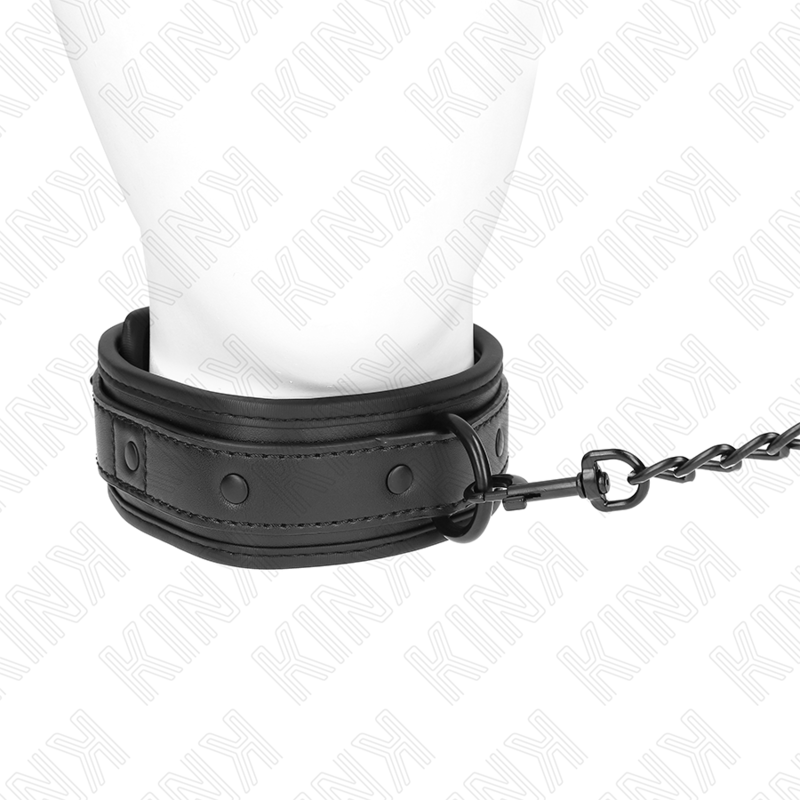 Kink - Collare Bondage in Neoprene Modello 2 con Cintura 78 Cm Regolabile 37,5 X 49,5 Cm - immagine 3