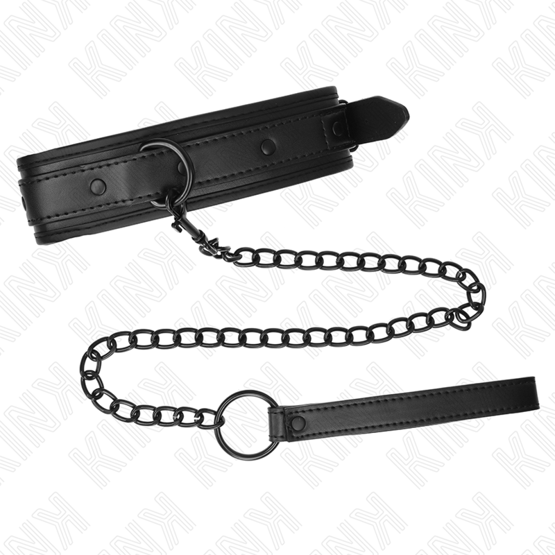 Kink - Collare Bondage in Neoprene Modello 2 con Cintura 78 Cm Regolabile 37,5 X 49,5 Cm - immagine 4