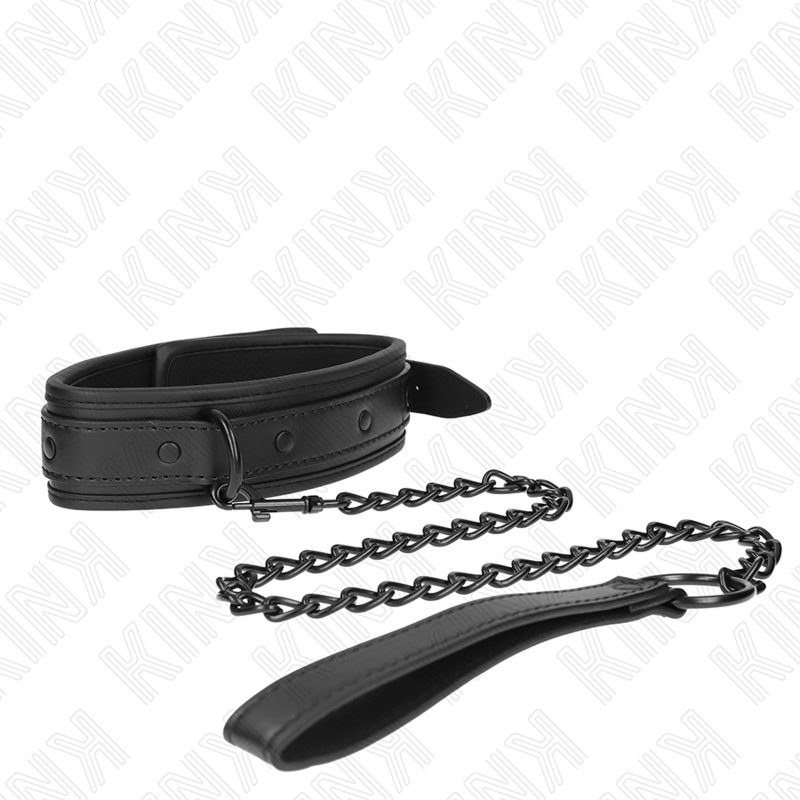 Kink - Collare Bondage in Neoprene Modello 2 con Cintura 78 Cm Regolabile 37,5 X 49,5 Cm - immagine 2