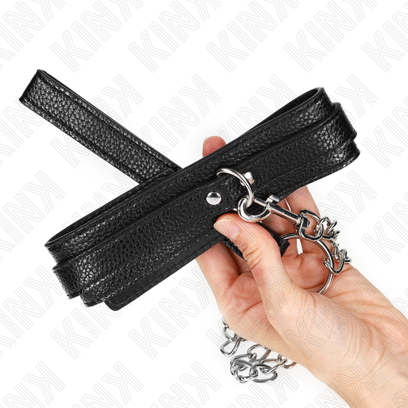 Kink - Collana Fantasia Serpente con Guinzaglio 65 Cm - immagine 3