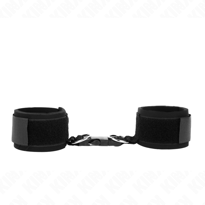 Kink - Tenuta da Polso in Neoprene con Gancio e Loop Nera Regolabile 22-34 Cm - immagine 2