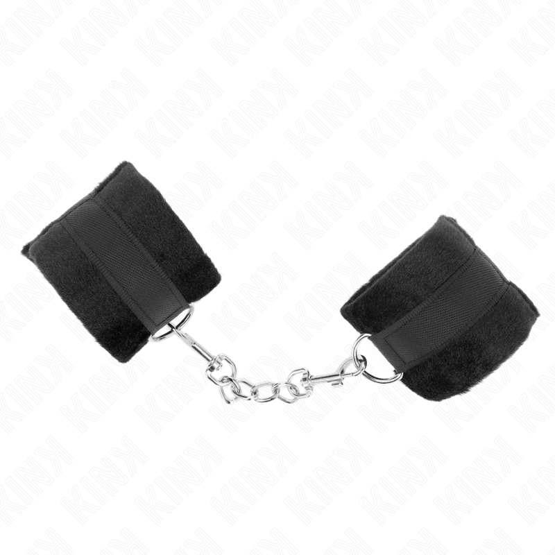 Kink - Polsini in Pelliccia per Principianti Neri 30 X 7 Cm - immagine 3
