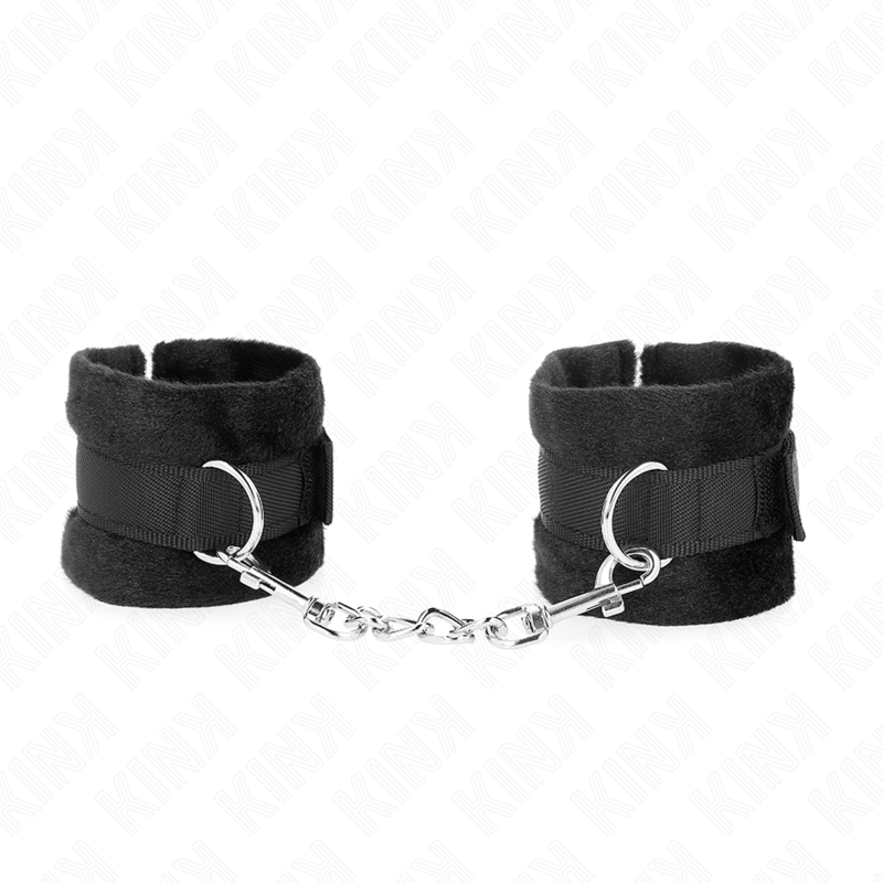 Kink - Polsini in Pelliccia per Principianti Neri 30 X 7 Cm - immagine 2