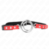 Kink - Gag con O-Ring Multipli 4/4,8 Cm Rosso 38 X 56 Cm