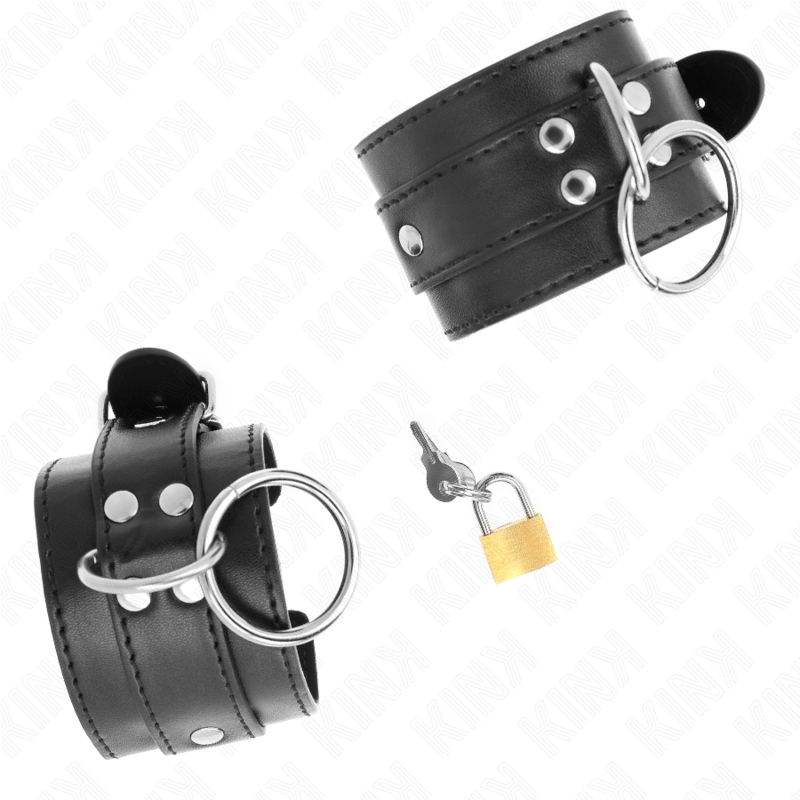 Kink - Fermapolso con Bloccaggio O-Ring Nero Regolabile 20-28 Cm X 5,5 Cm - immagine 3