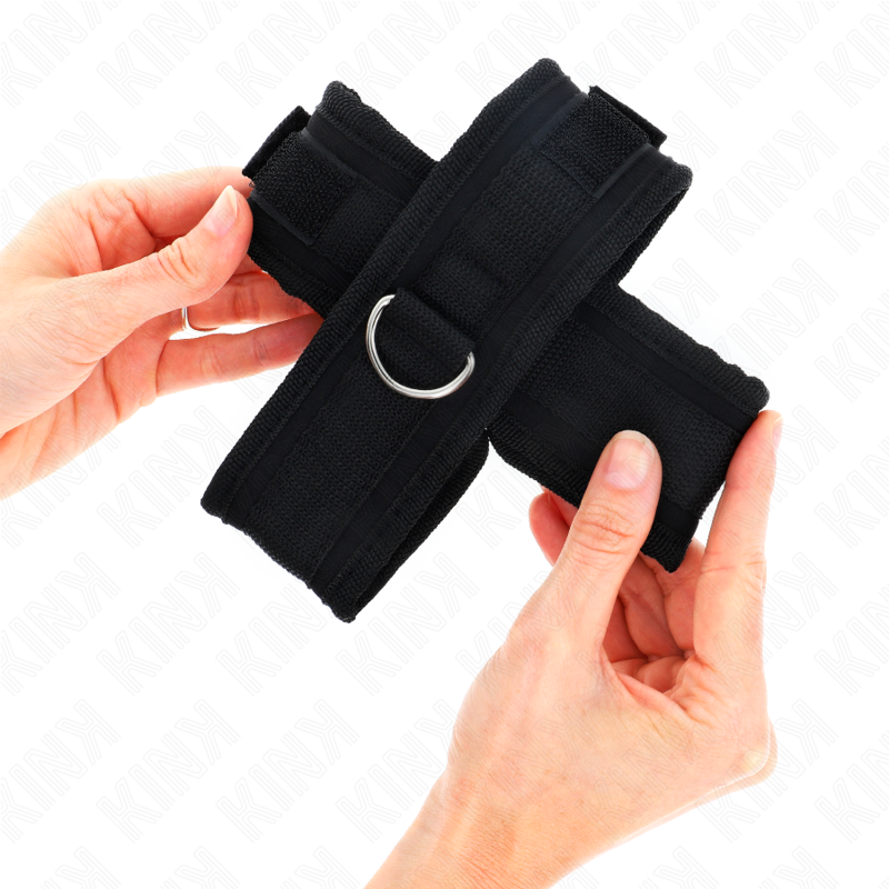 Kink - Polsini a Croce Neri 34 X 5,5 Cm - immagine 2