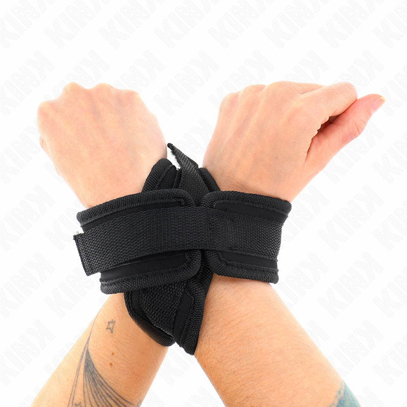 Kink - Polsini a Croce Neri 34 X 5,5 Cm - immagine 4