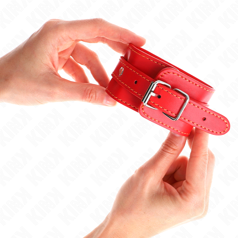 Kink - Resistenza da Polso Sottile Rosso Regolabile 21-33 Cm - immagine 3