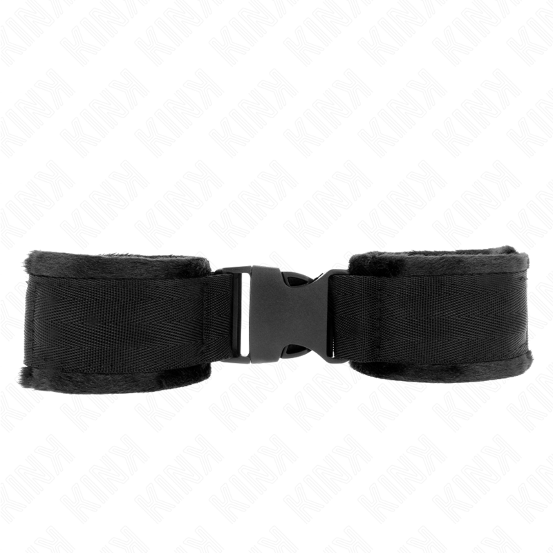 Kink - Tenuta da Polso in Nylon Hook&Loop Rosso-Nero Modello 1 Regolabile 25-35 Cm X 6 Cm - immagine 2