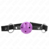 Kink - Palla Dura Cava Viola 4.5 Cm Bavaglio 63.5 X 2 Cm