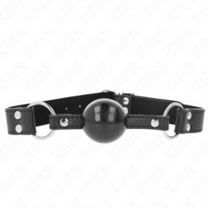 Kink - Palla Morbida e Solida Bavaro 4 Cm con Cinturino in Similpelle 62 X 2,5 Cm Regolabile 42-58 Cm