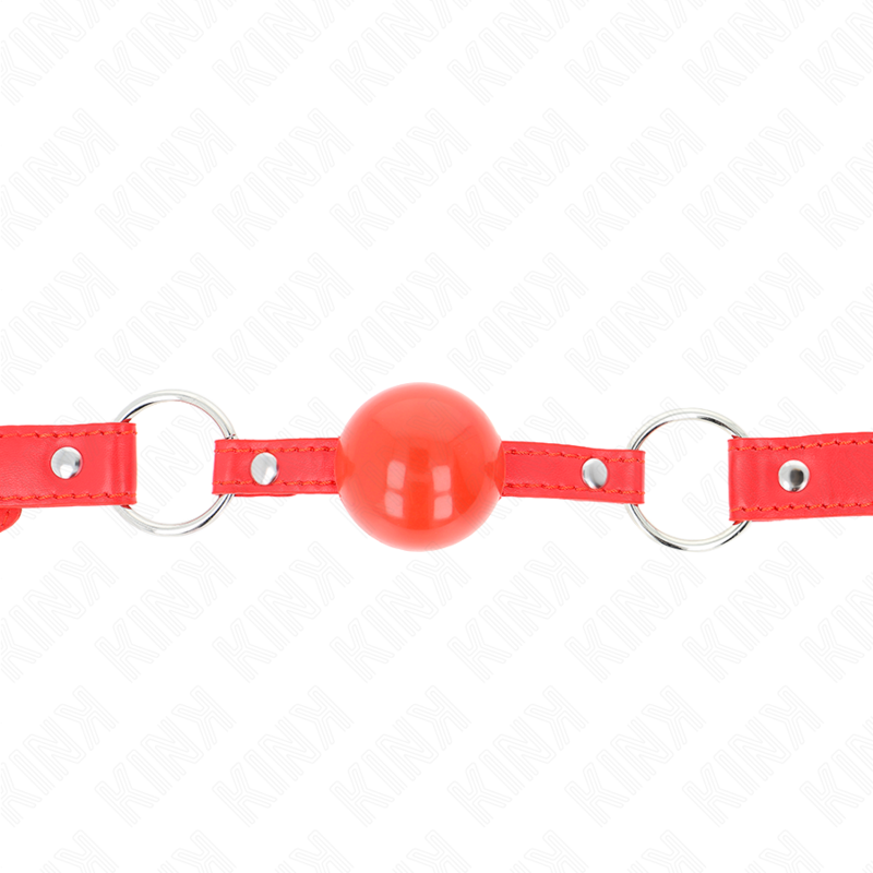 Kink - Balla in Tpe 4 Cm con Serratura Rosso 60 X 2 Cm - immagine 3