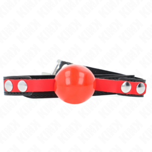 Kink - Palla Morbida in Tpe 4 Cm Modello Gag 4 60 X 2 Cm Regolabile 37-52 Cm
