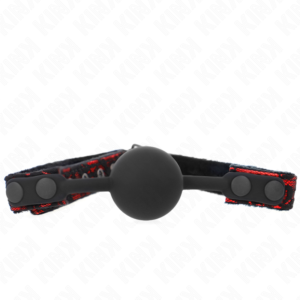 Kink - Sfera in Silicone Scandalo 4 Cm Modello Gag 1 65 X 2 Cm
