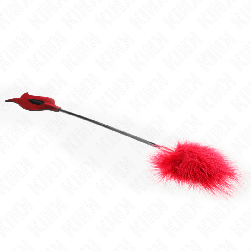 Kink - Piume Sollecitanti con Pagaia a Forma di Rosa 8 Cm - immagine 5