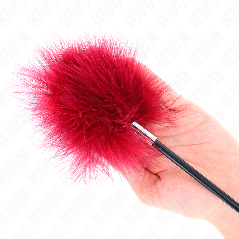 Kink - Piume Sollecitanti con Pagaia a Forma di Rosa 8 Cm - immagine 3