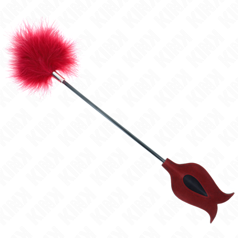 Kink - Piume Sollecitanti con Pagaia a Forma di Rosa 8 Cm - immagine 2