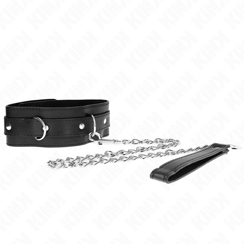 Kink - Collare con Cintura 65 Cm con Cinturino Nero 54 X 4,5 Cm - immagine 2