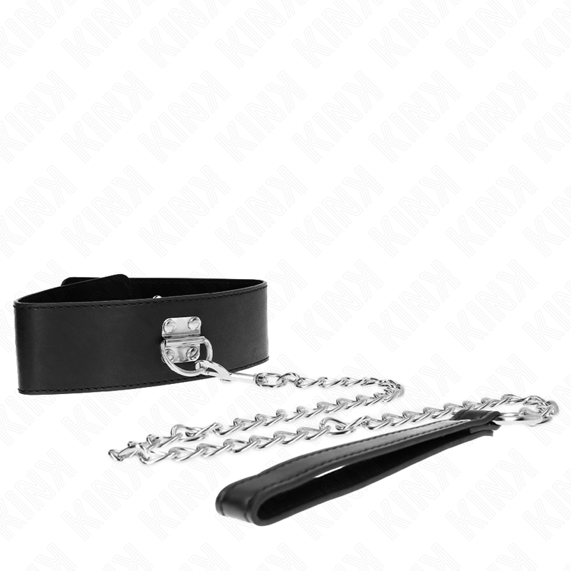 Kink - Collare Modello Base con Guinzaglio 65 Cm Modello 0 - immagine 2
