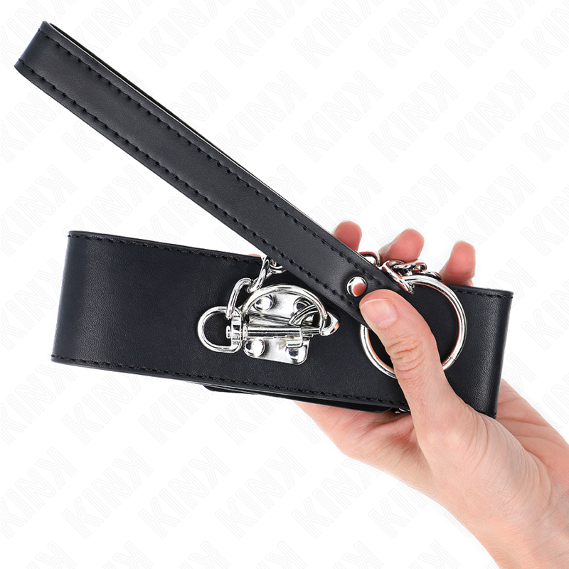 Kink - Collare Modello Base con Guinzaglio 65 Cm Modello 0 - immagine 5