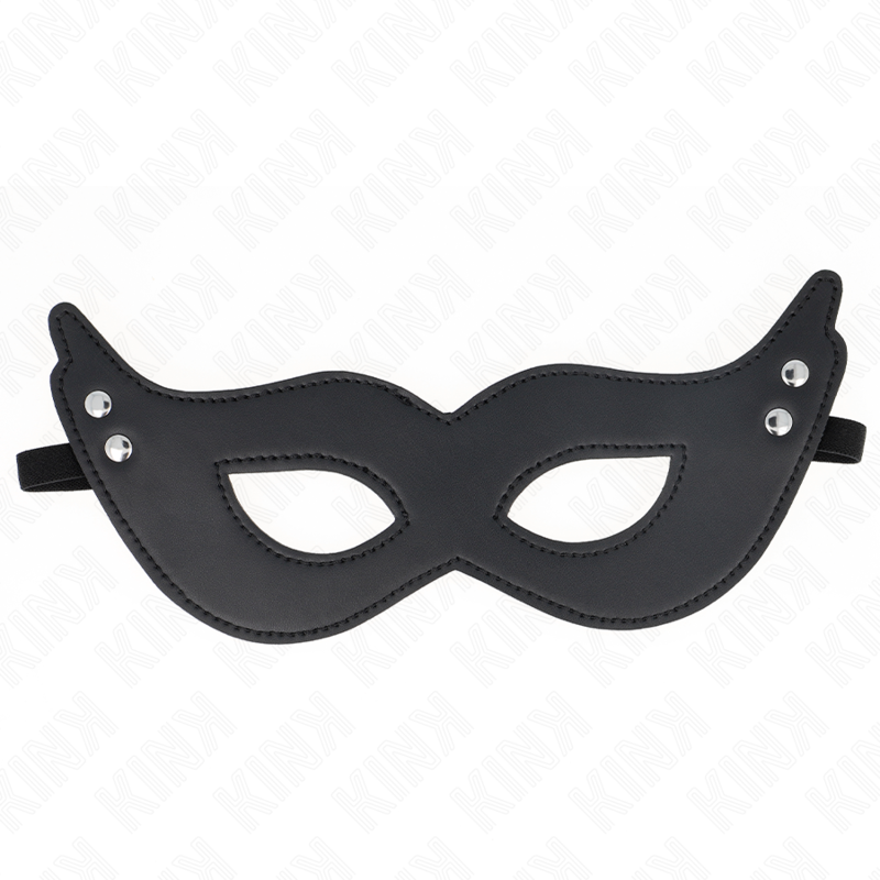 Kink - Maschera in Similpelle con Rivetti Modello 1 26 X 8 Cm - immagine 3