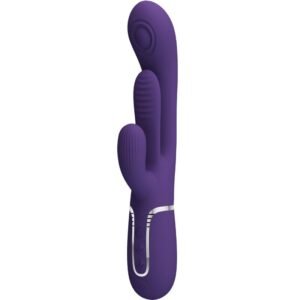 Pretty Love - Shania Vibratore Triplo Coniglio Multifunzione Viola