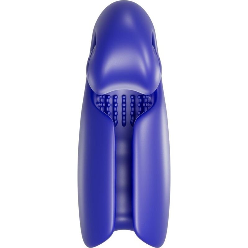 Snail Vibe - Evo per Lui Masturbatore Maschile Slide Nroll Blu Scuro - immagine 3