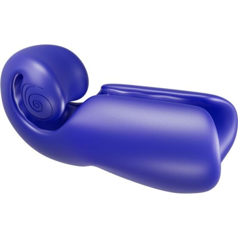 Snail Vibe - Evo per Lui Masturbatore Maschile Slide Nroll Blu Scuro - immagine 2