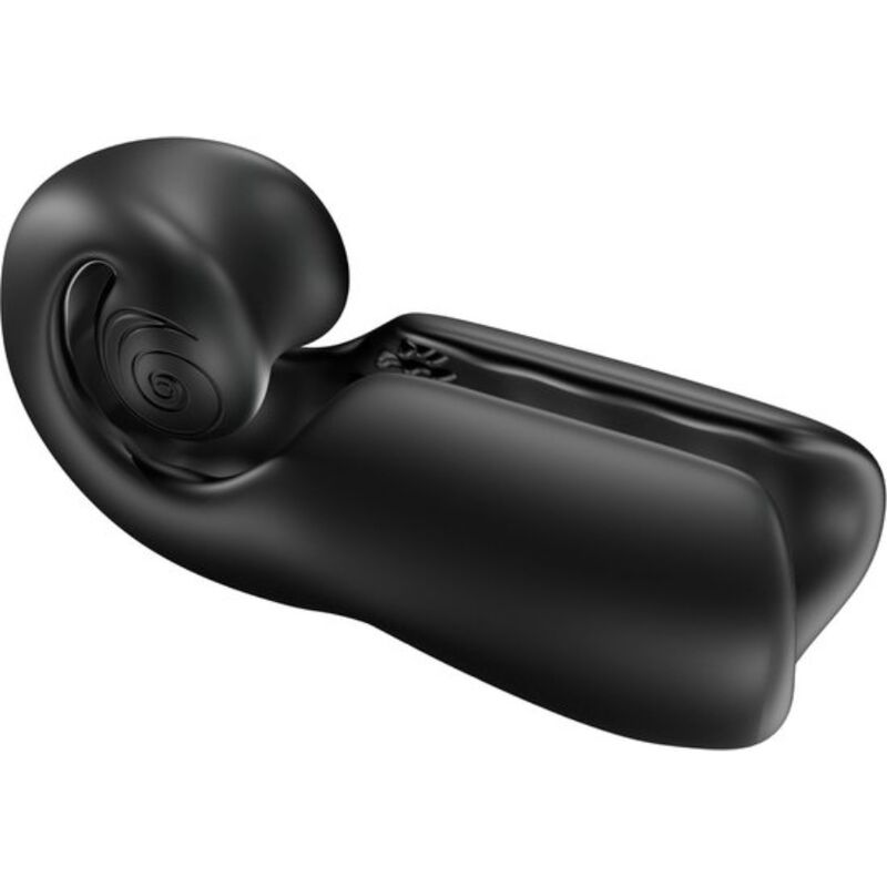 Snail Vibe - Evo per Lui Masturbatore Maschile Slide Nroll Nero - immagine 2