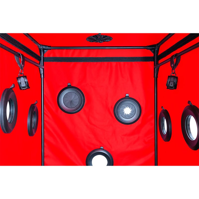 Secret Dome - Kink Club Cabin Scandale Nero e Rosso - immagine 2