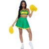 Leg Avenue - Costume Cheerleader Verde S/M