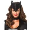 Leg Avenue - Maschera Cat Woman Nera